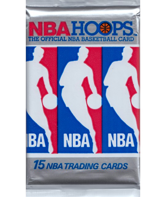 NBA HOOPS 1990-1991 SERIES 1 KAARDIPAKK